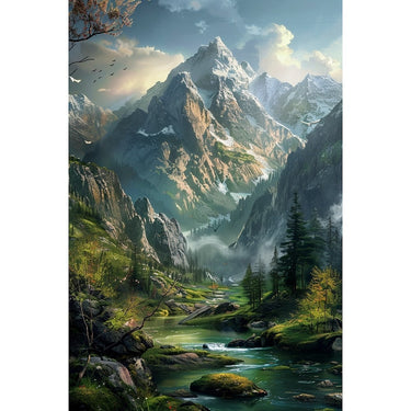 Landscape Nature Painting Canvas